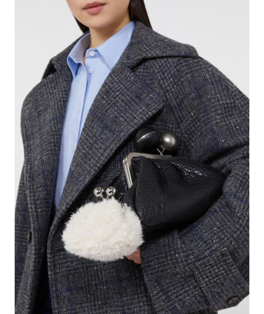 WEEKEND MAX MARA Белая синтетическая сумка через плечо, фото 2