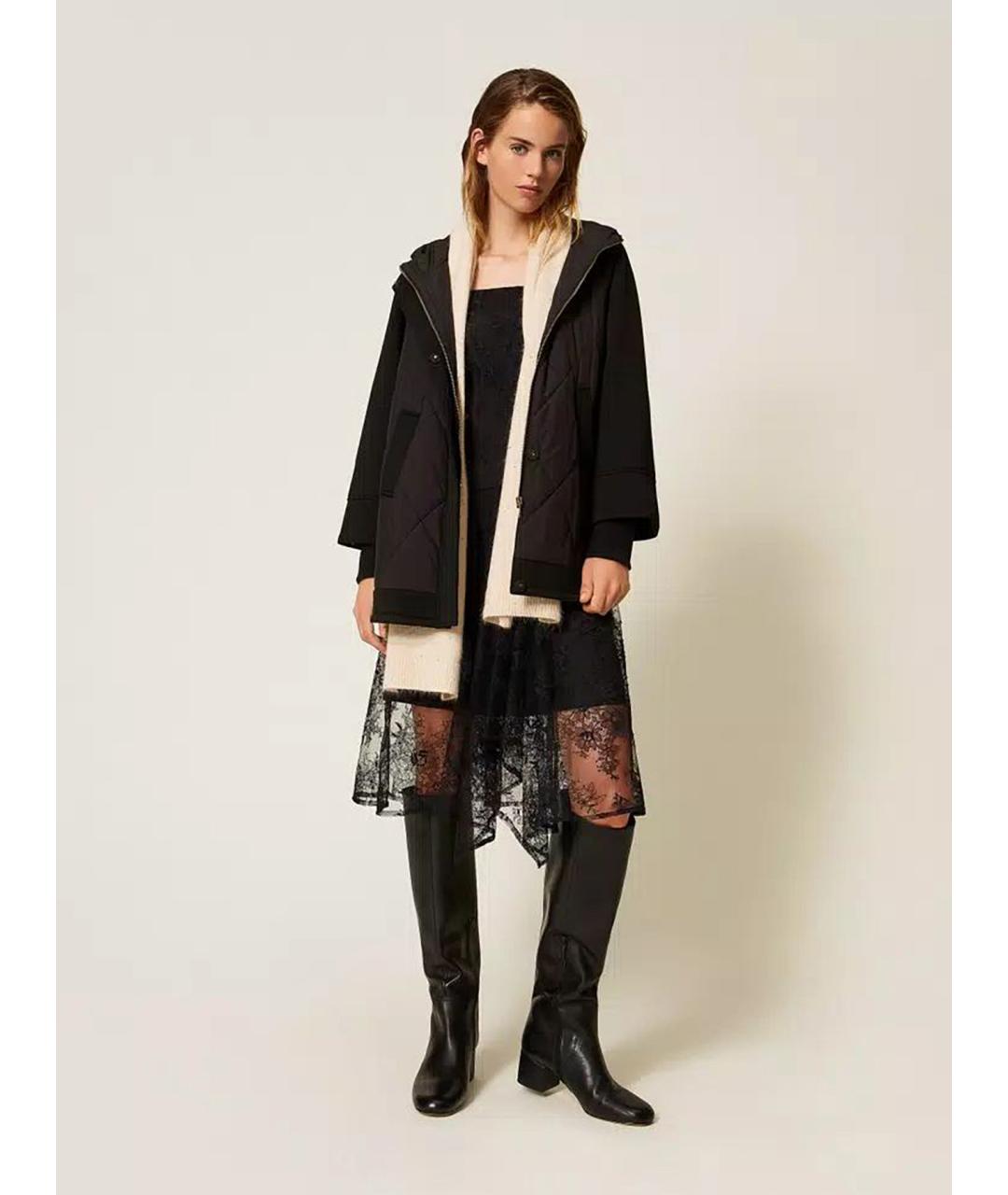 TWIN-SET Мульти полиэстеровая куртка, фото 2