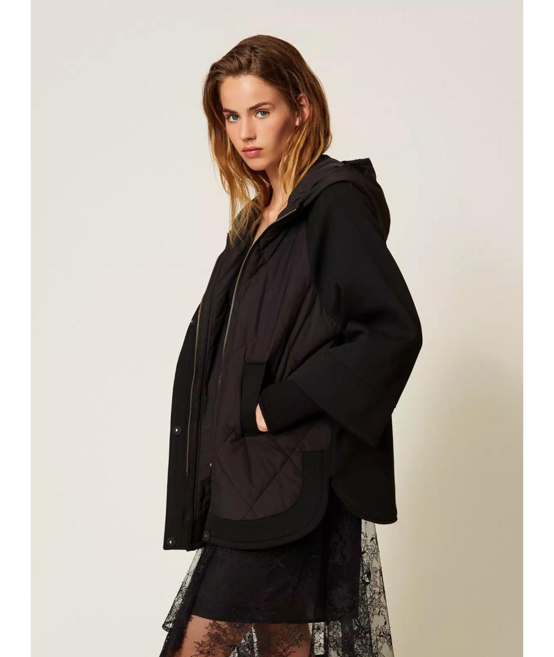 TWIN-SET Мульти полиэстеровая куртка, фото 4