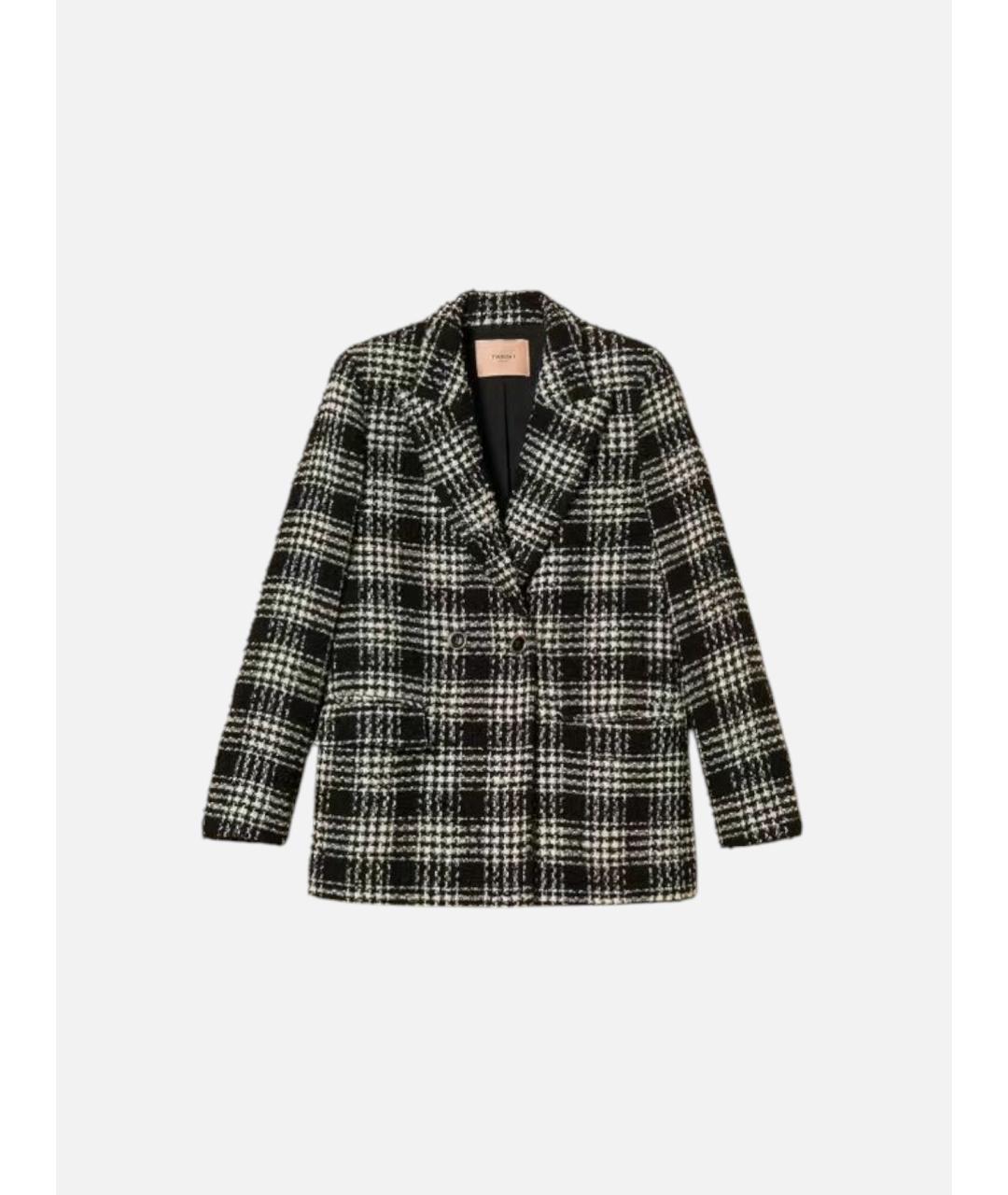 TWIN-SET Мульти полиэстеровый жакет/пиджак, фото 8