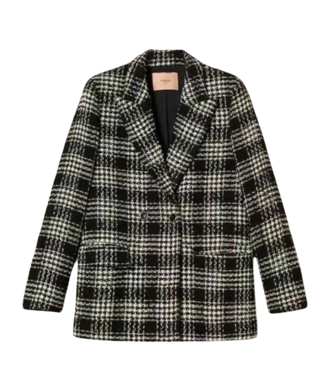 TWIN-SET Мульти полиэстеровый жакет/пиджак, фото 1