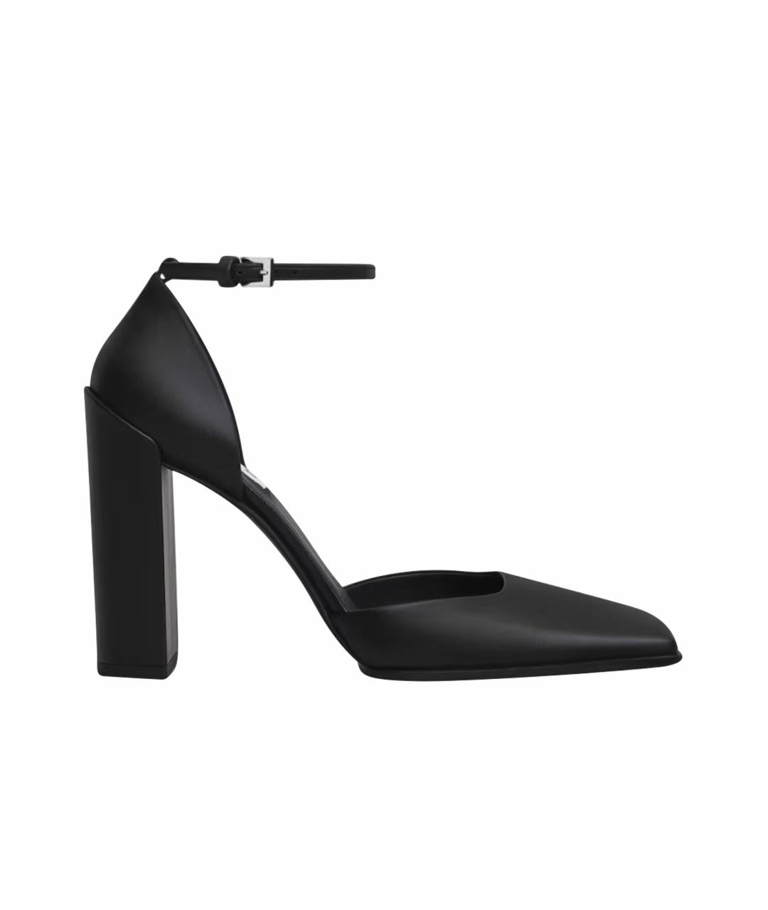 ALAIA Черные кожаные туфли, фото 5