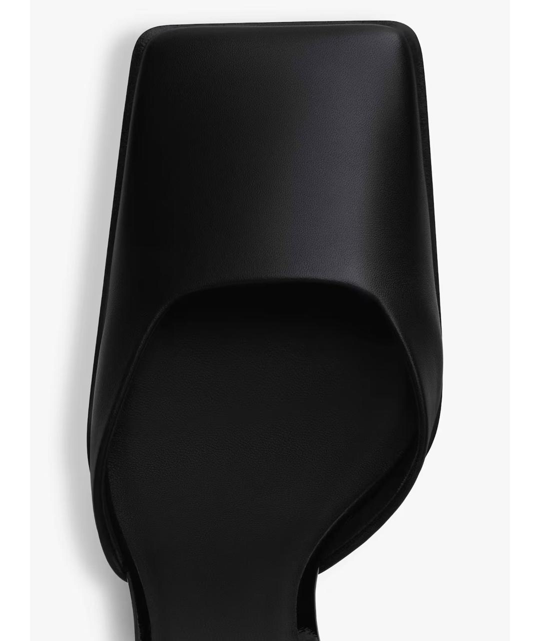 ALAIA Черные кожаные туфли, фото 3