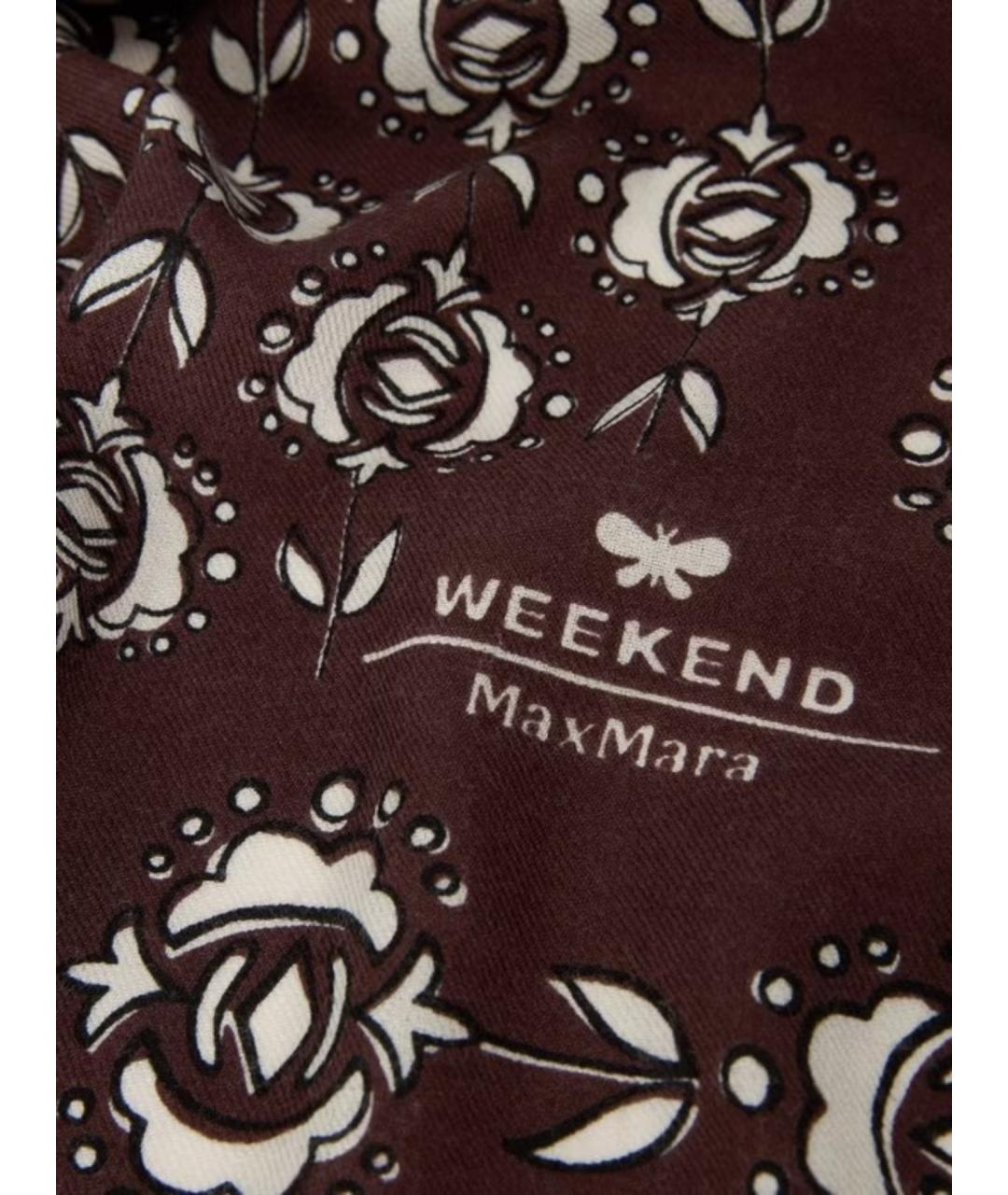 WEEKEND MAX MARA Мульти шерстяной шарф, фото 2