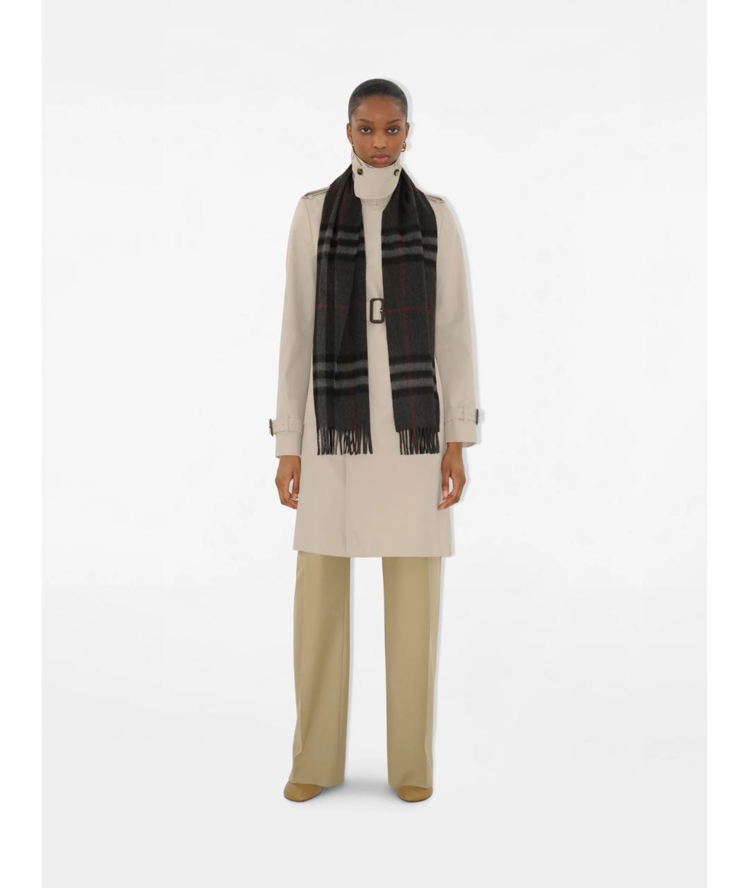 BURBERRY Мульти кашемировый шарф, фото 3