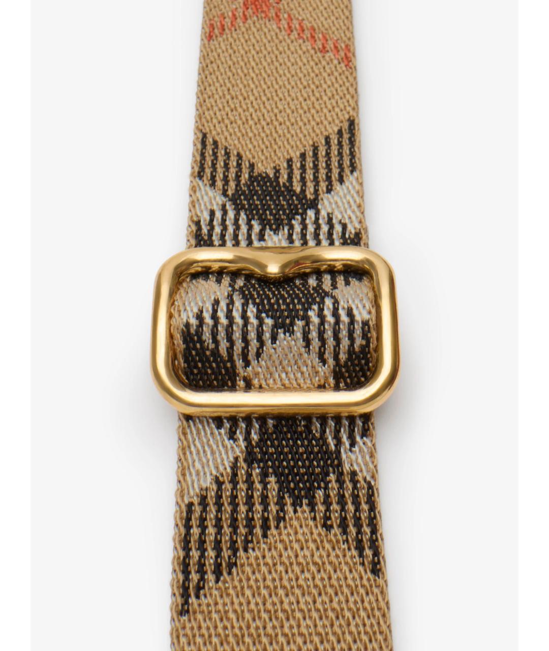 BURBERRY Красная синтетическая сумка через плечо, фото 7