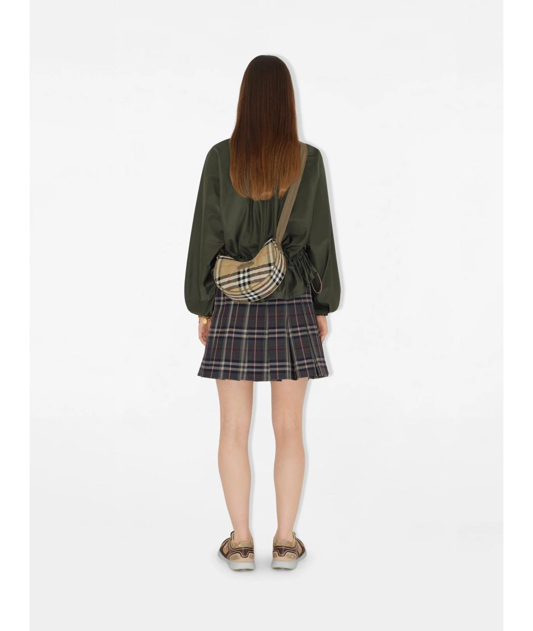 BURBERRY Мульти синтетическая сумка через плечо, фото 4