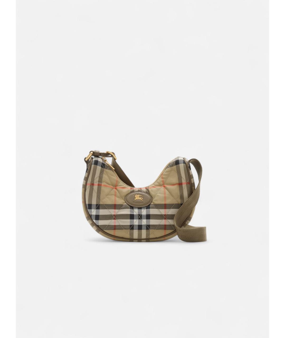 BURBERRY Мульти синтетическая сумка через плечо, фото 9