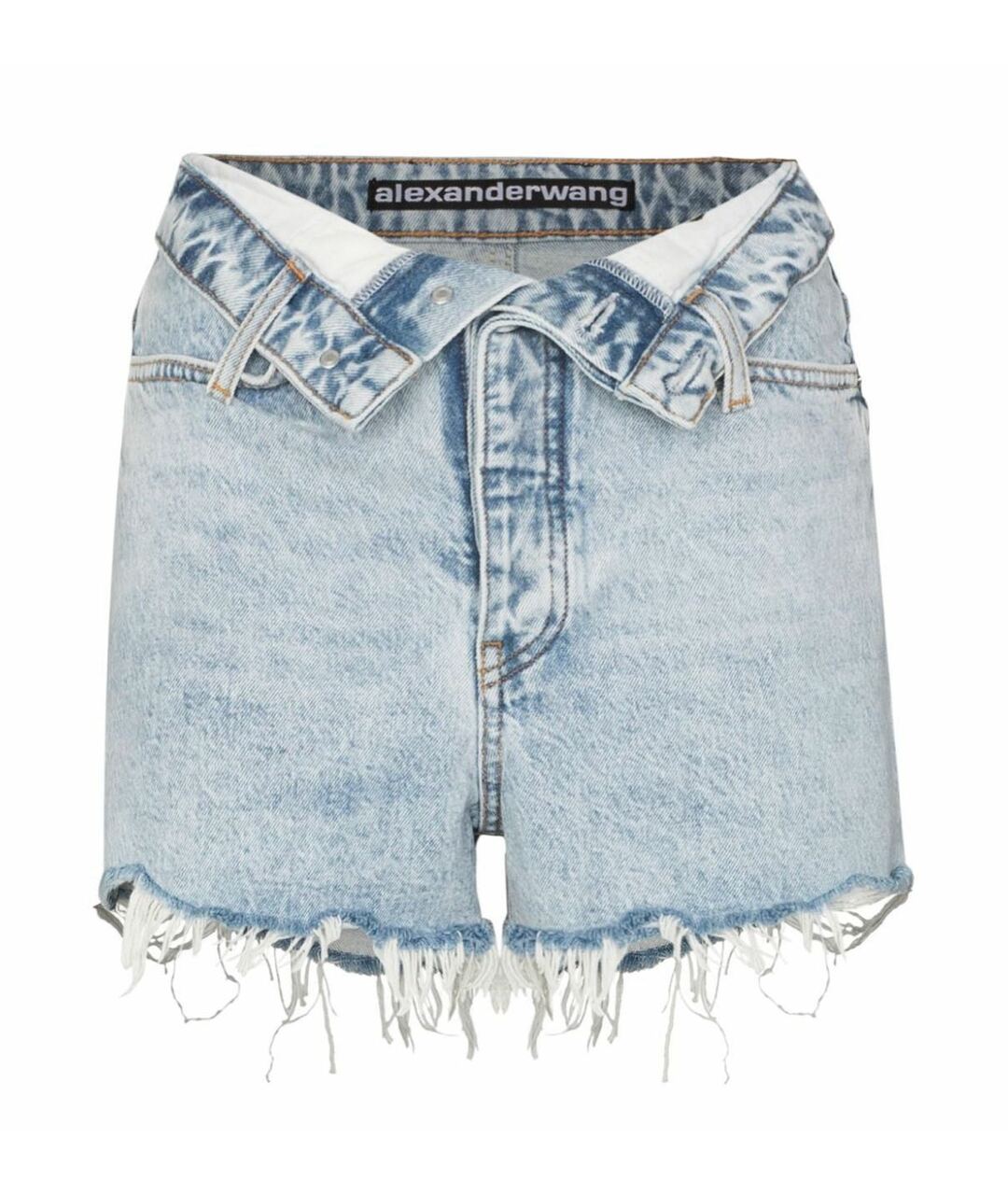 ALEXANDER WANG Голубые деним шорты, фото 1