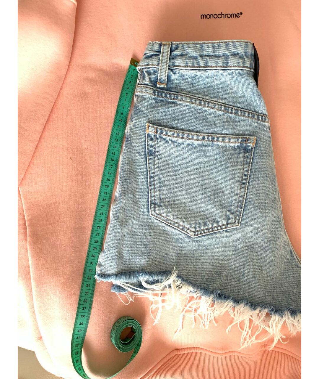 ALEXANDER WANG Голубые деним шорты, фото 8