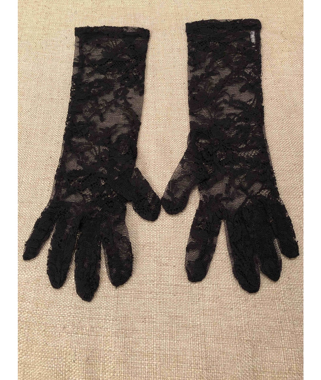 DOLCE&GABBANA Черные перчатки, фото 6