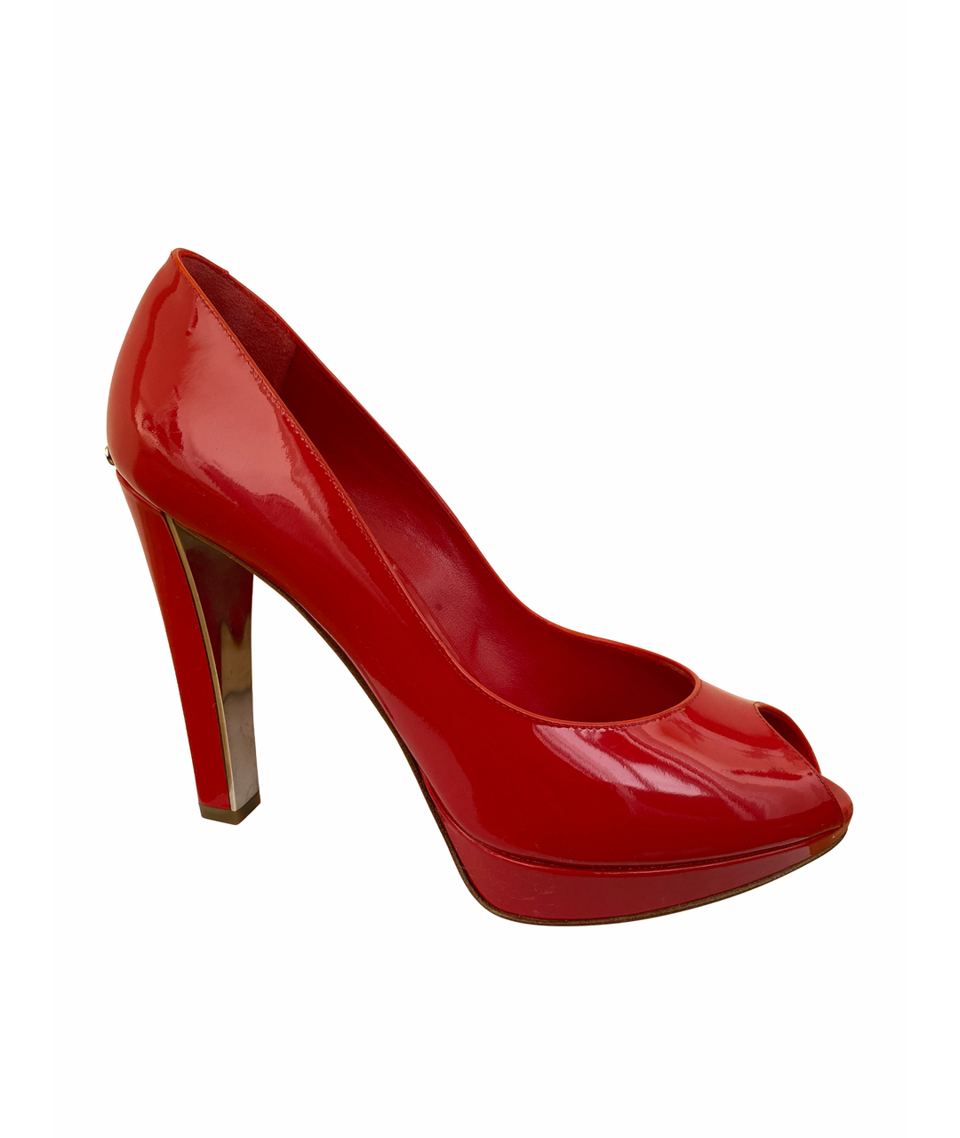 CHRISTIAN DIOR PRE-OWNED Красные туфли из лакированной кожи, фото 1