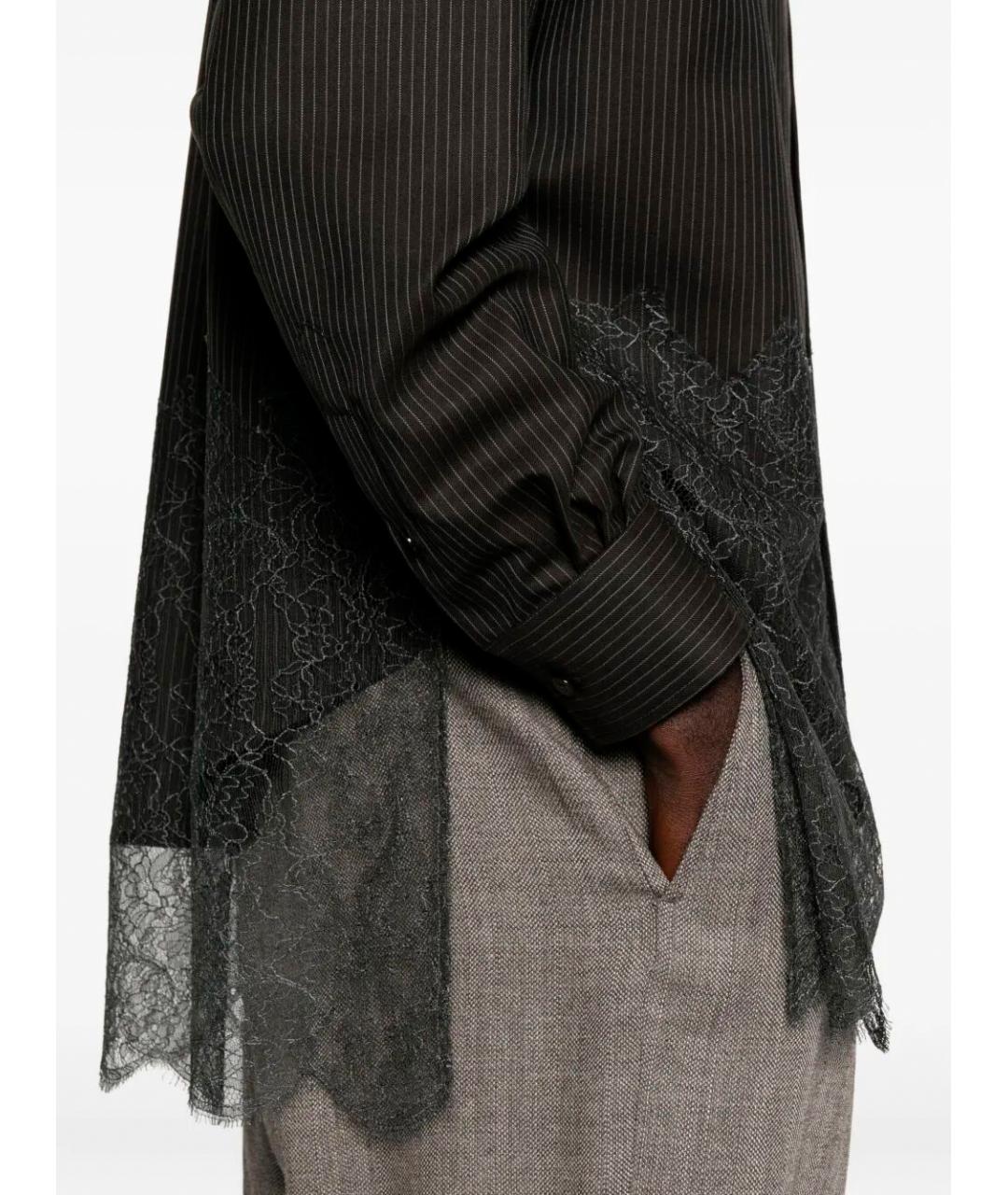 FENDI Мульти шерстяная кэжуал рубашка, фото 5