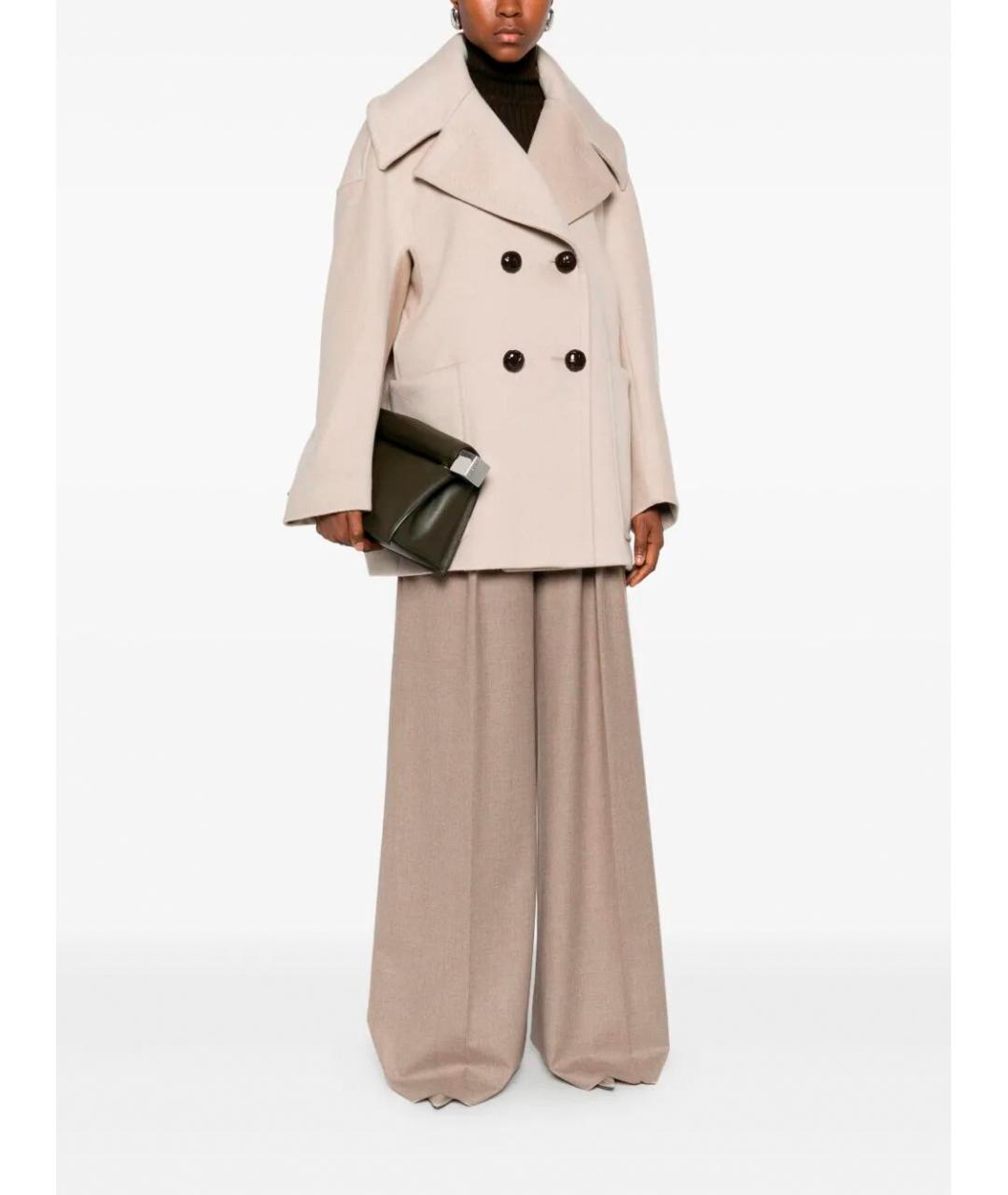 MAX MARA Бежевое кашемировое пальто, фото 2