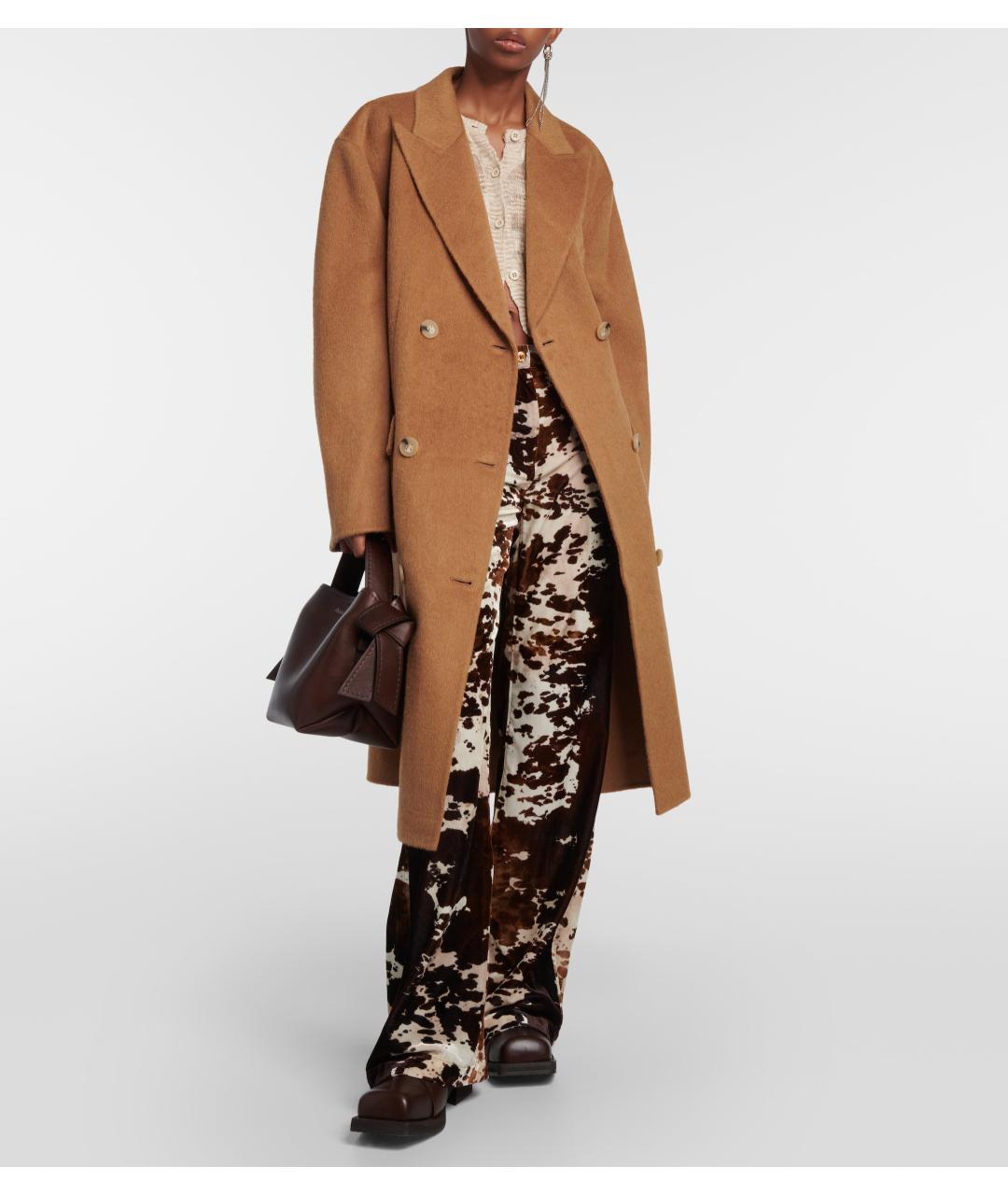 ACNE STUDIOS Коричневое пальто, фото 6