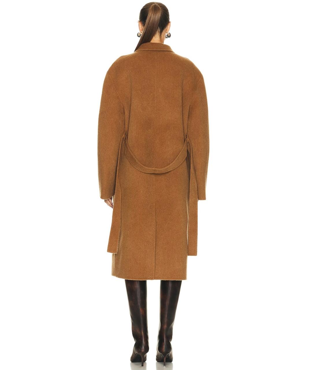 ACNE STUDIOS Коричневое пальто, фото 5