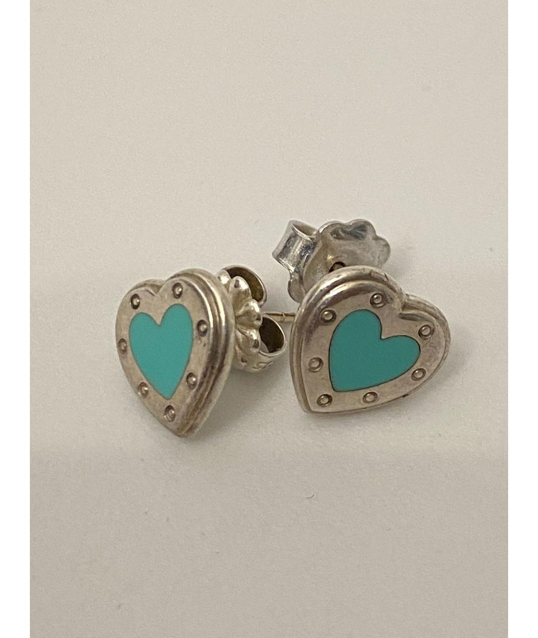 TIFFANY&CO Серебряные серебряные серьги, фото 3