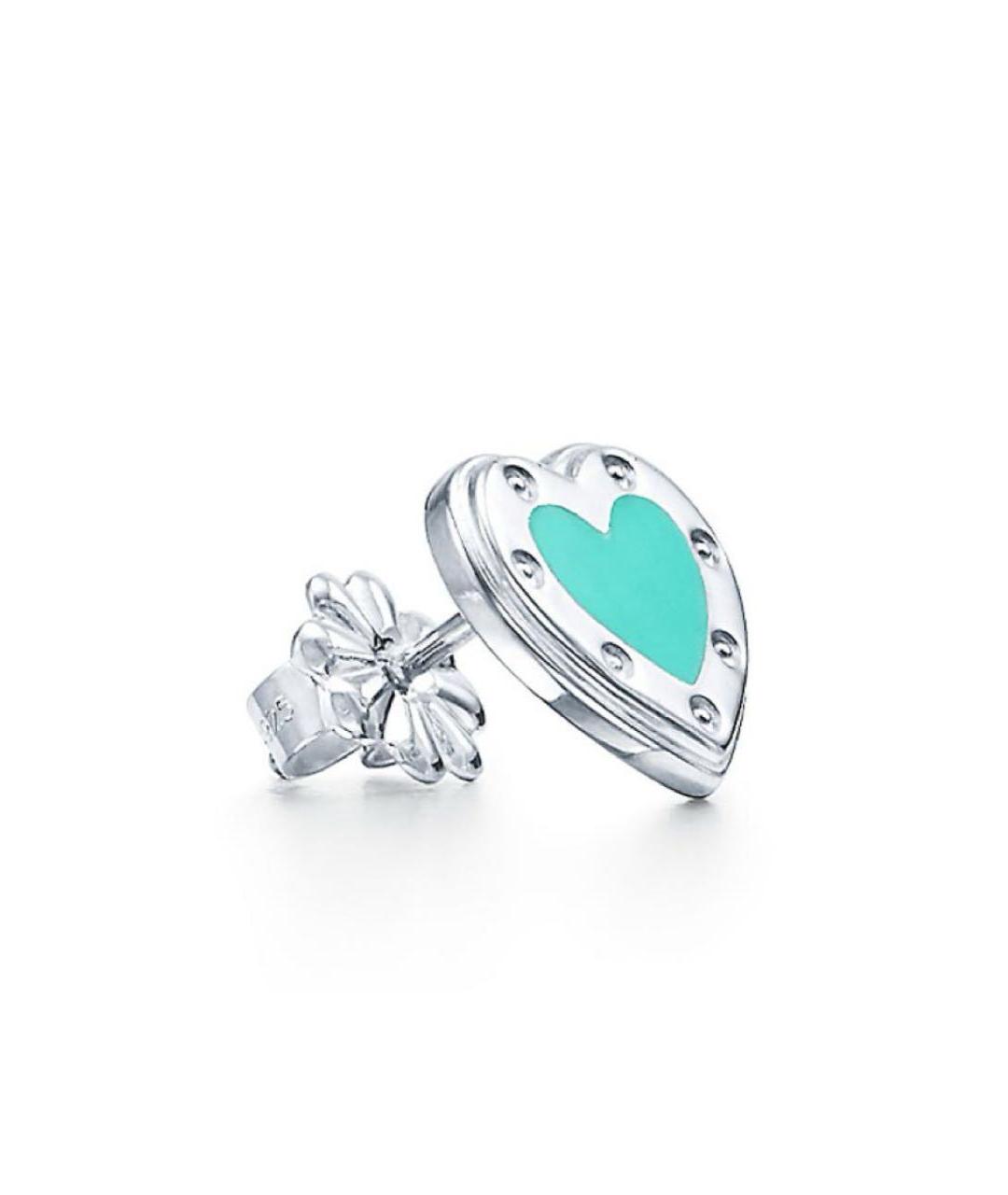 TIFFANY&CO Серебряные серебряные серьги, фото 2