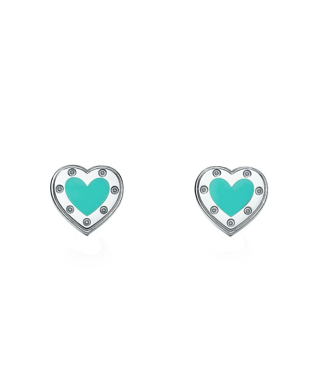 TIFFANY&CO Серебряные серебряные серьги, фото 5
