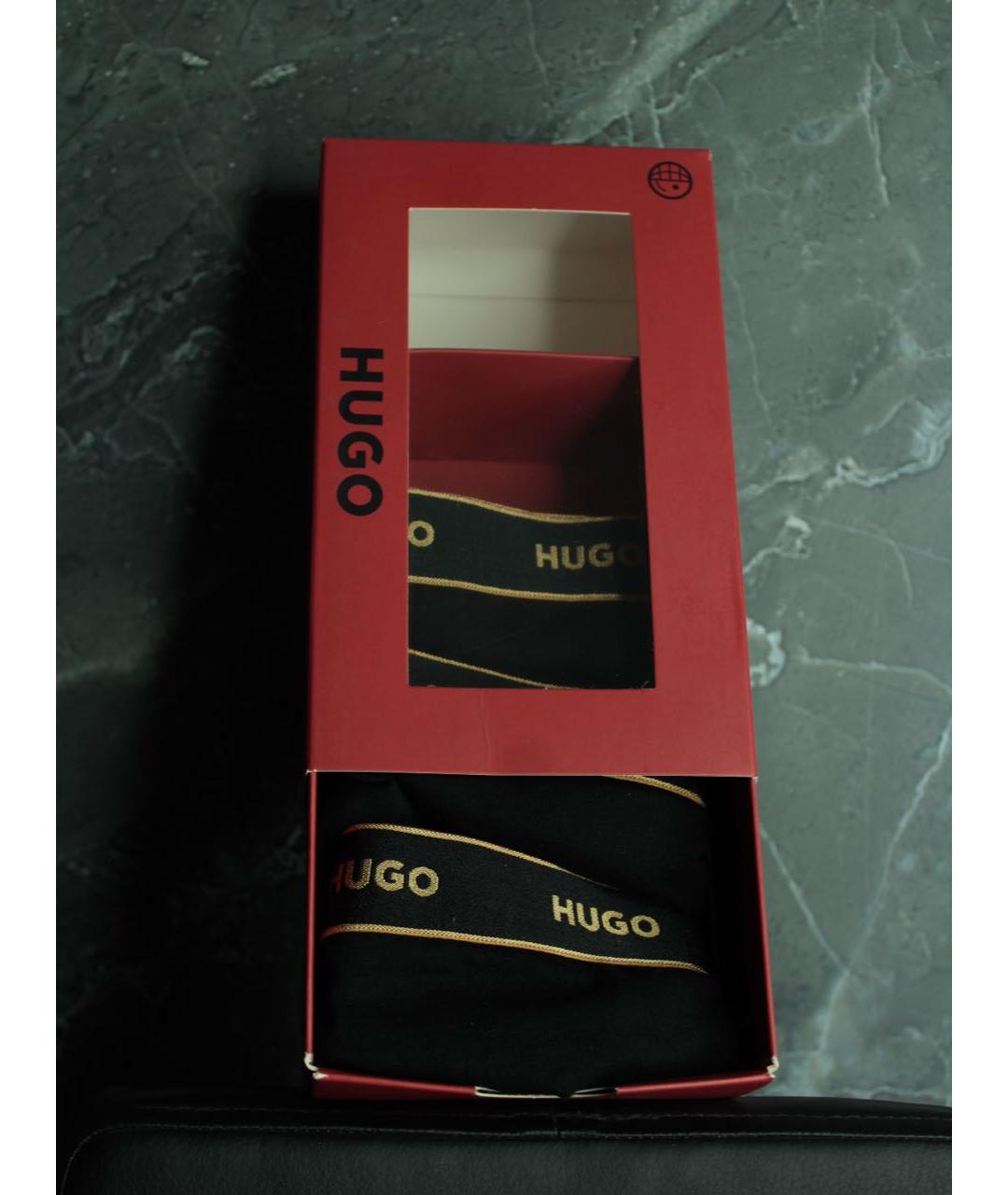 HUGO Черные трусы, фото 4