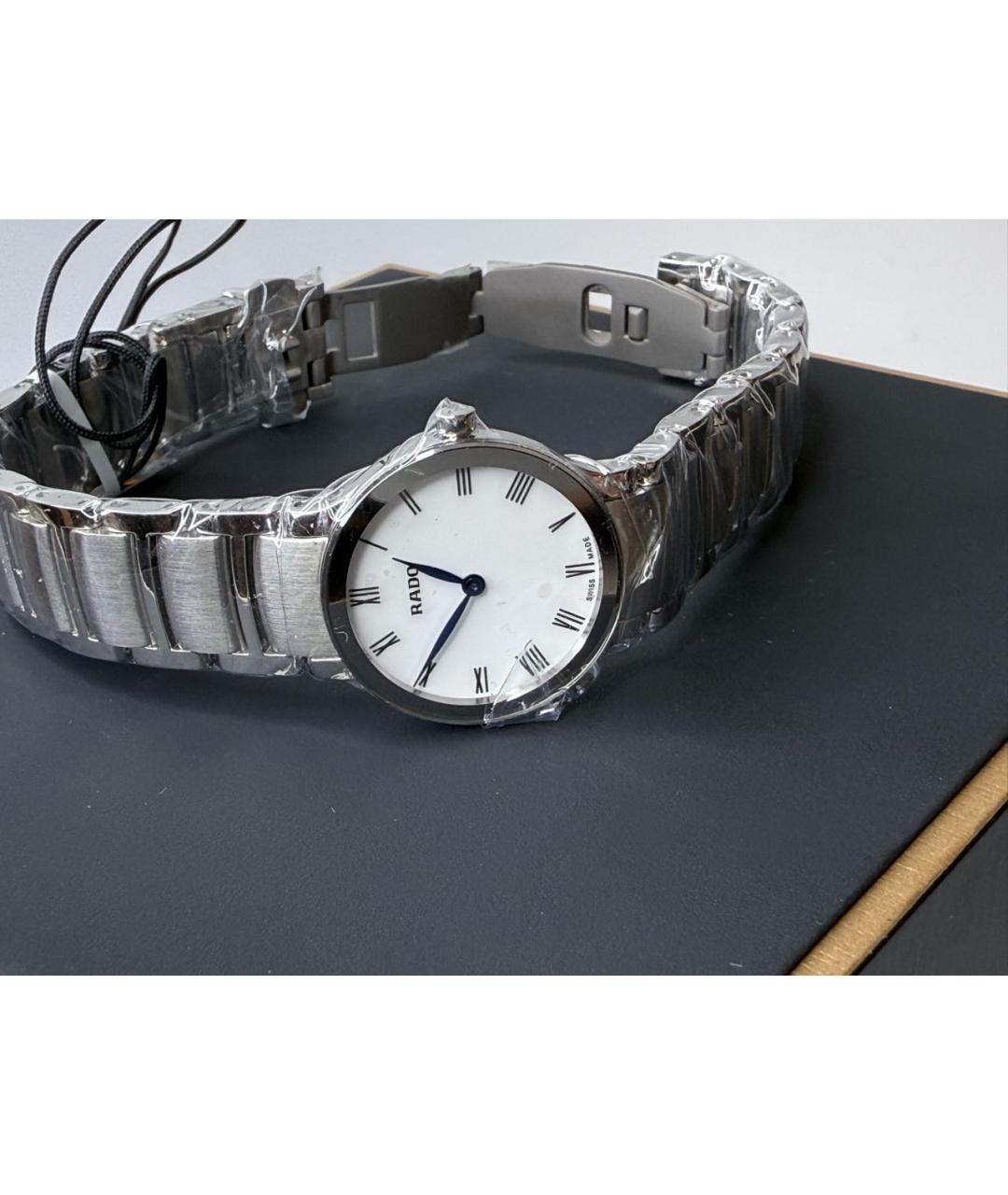 RADO Серебряные стальные часы, фото 2