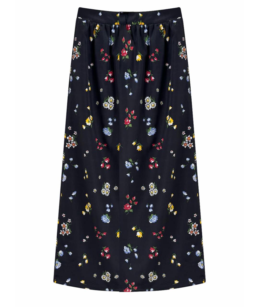 LOVE MOSCHINO Черная полиэстеровая юбка макси, фото 1