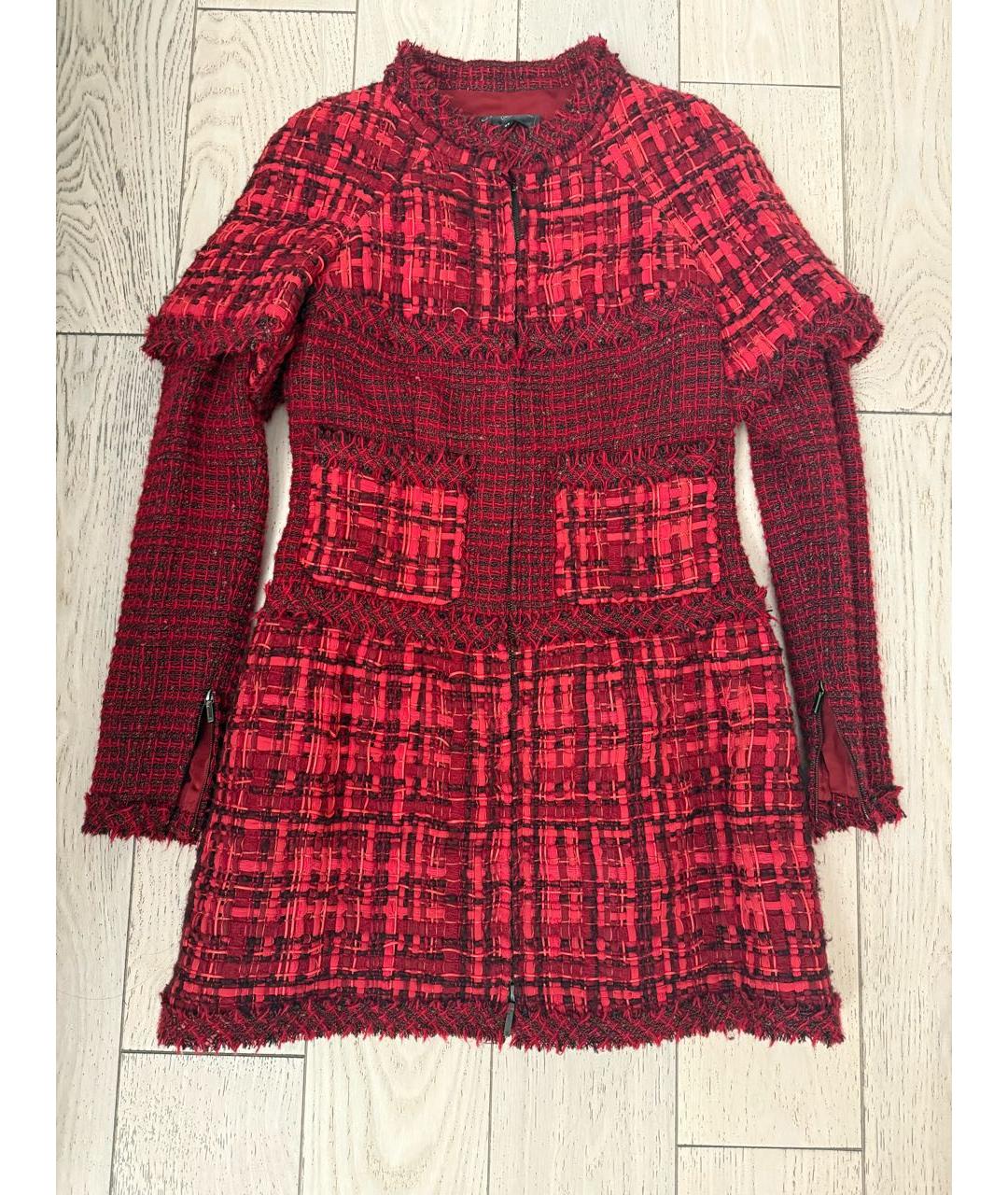 CHANEL Мульти твидовый жакет/пиджак, фото 9