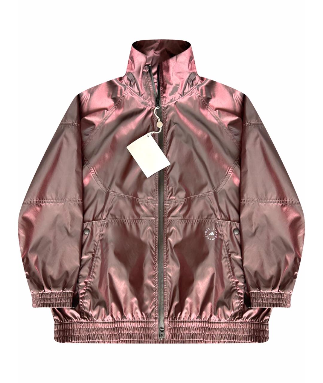 ADIDAS BY STELLA MCCARTNEY Бордовая полиэстеровая куртка, фото 1