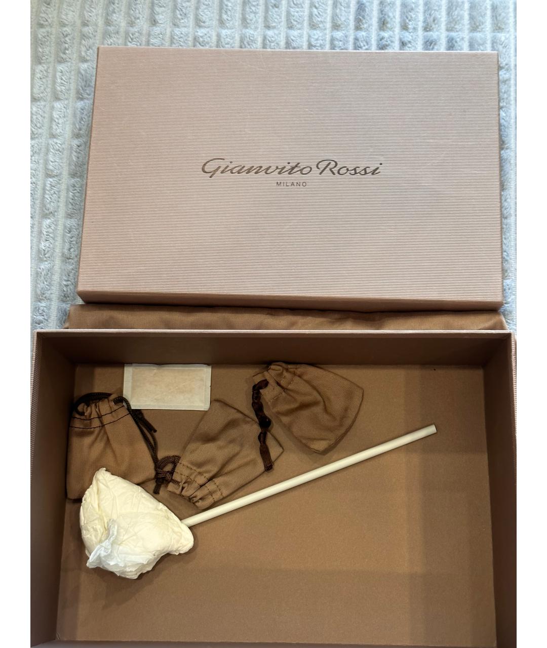 GIANVITO ROSSI Красные эспадрильи из лакированной кожи, фото 6