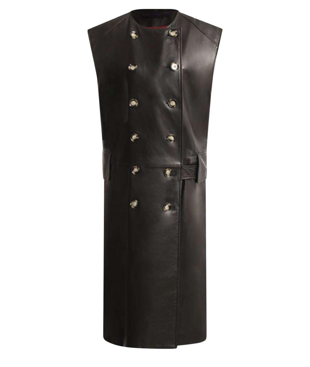 PROENZA SCHOULER Черное кожаное пальто, фото 1