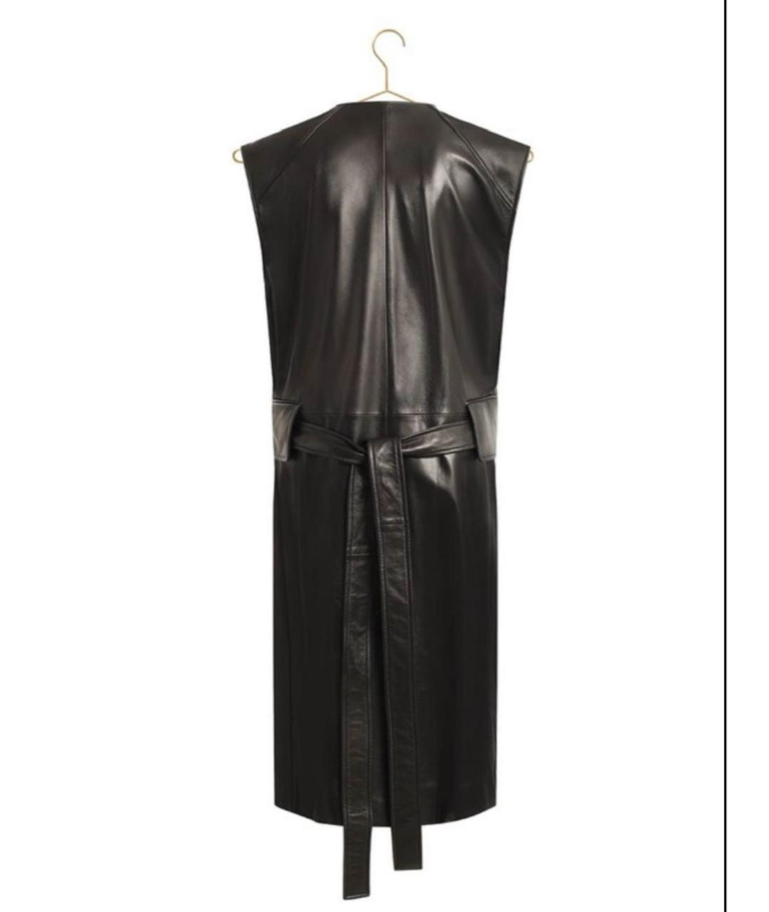 PROENZA SCHOULER Черное кожаное пальто, фото 2