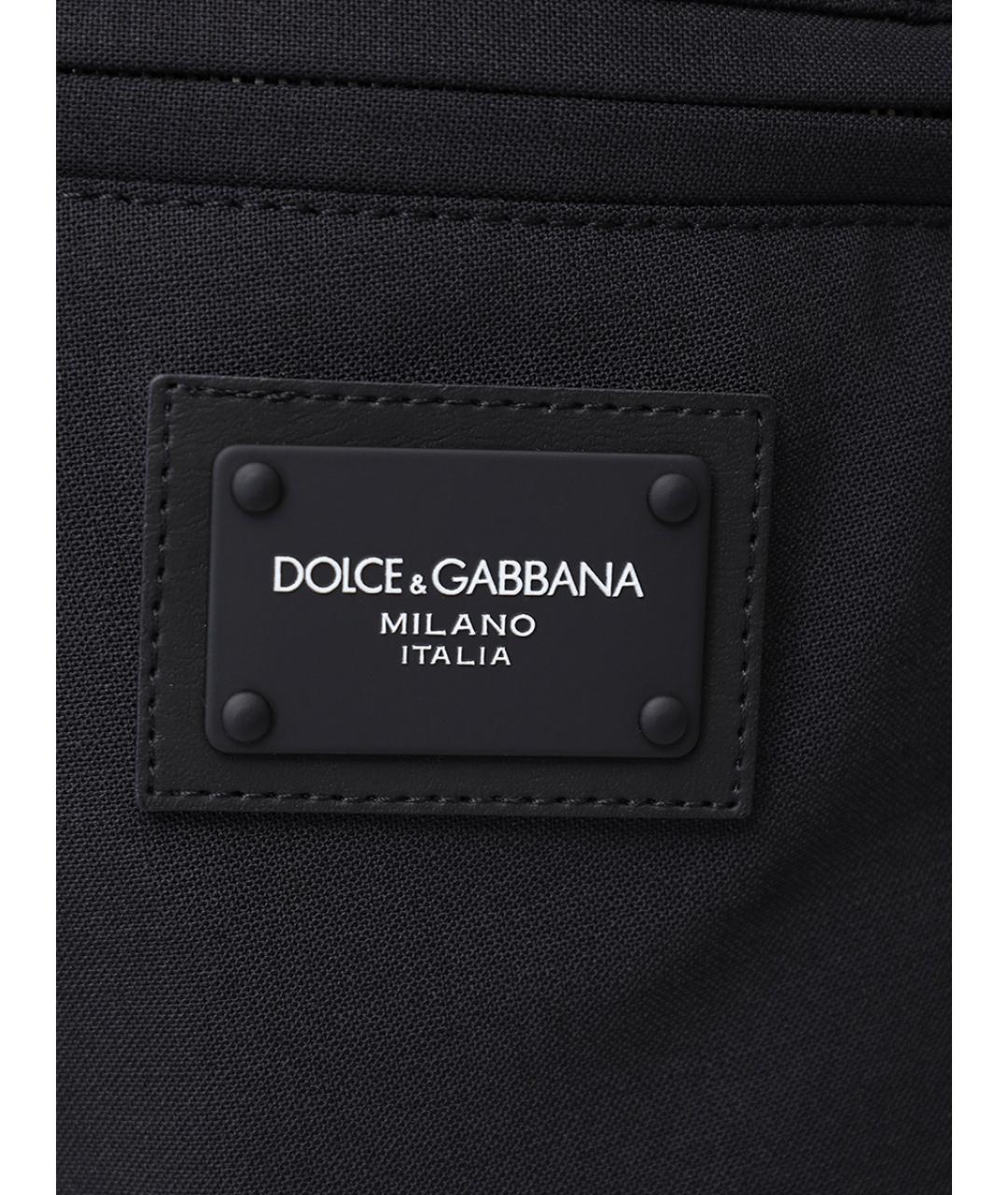 DOLCE&GABBANA Черные брюки чинос, фото 6