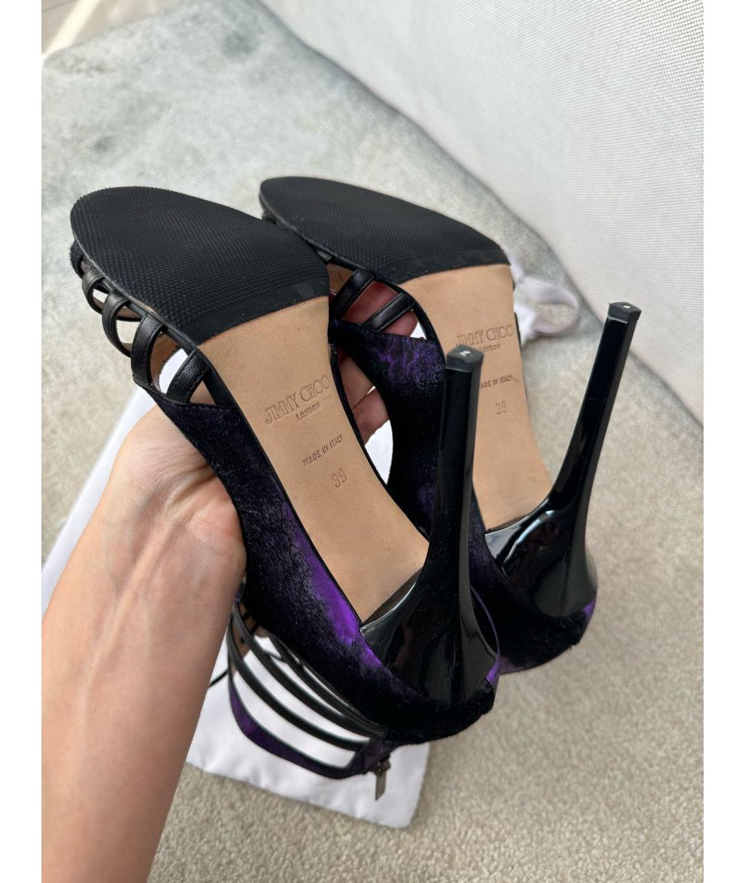 JIMMY CHOO Красные босоножки, фото 8