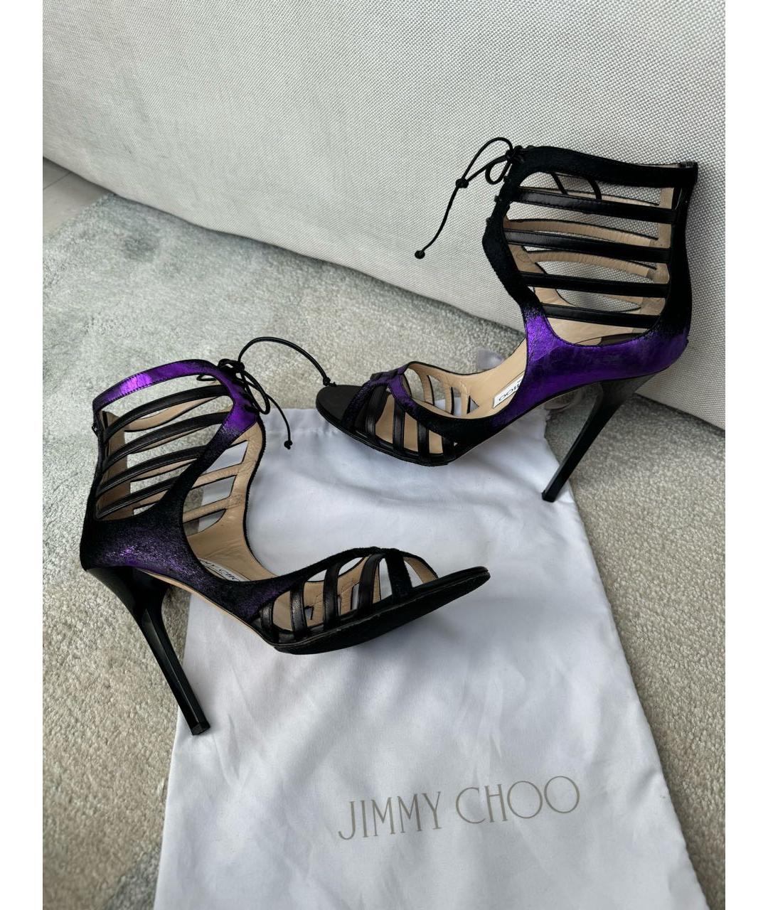 JIMMY CHOO Красные босоножки, фото 2