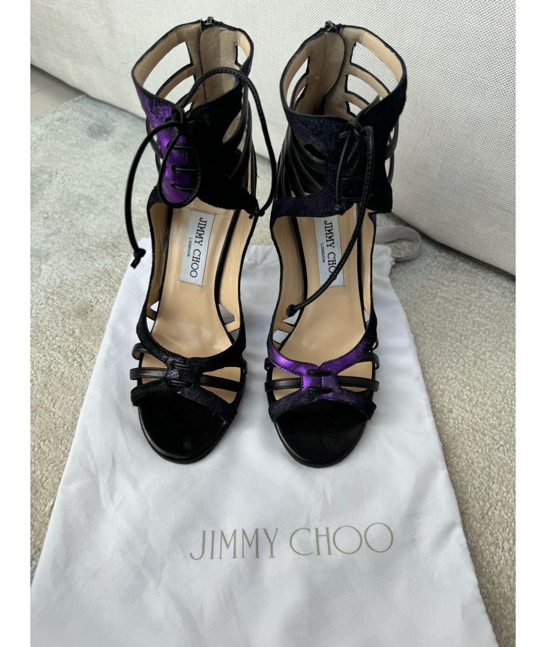 JIMMY CHOO Красные босоножки, фото 3