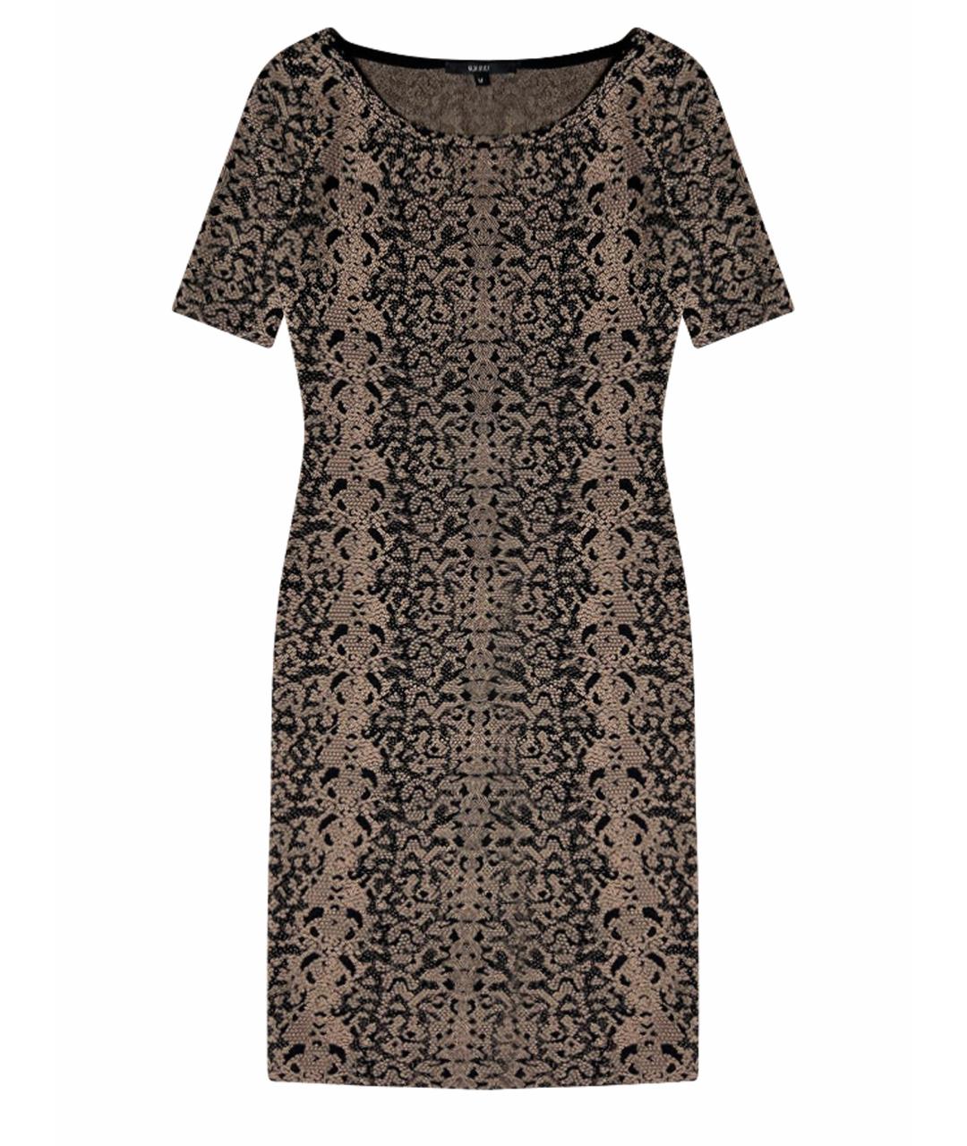 GUCCI Мульти шерстяное платье, фото 1