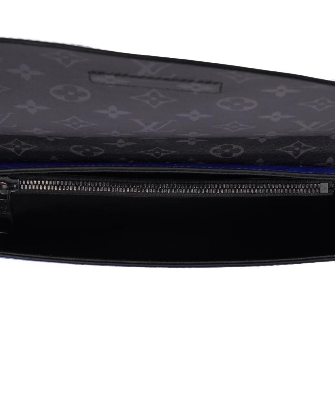 LOUIS VUITTON Синяя кожаная сумка на плечо, фото 7