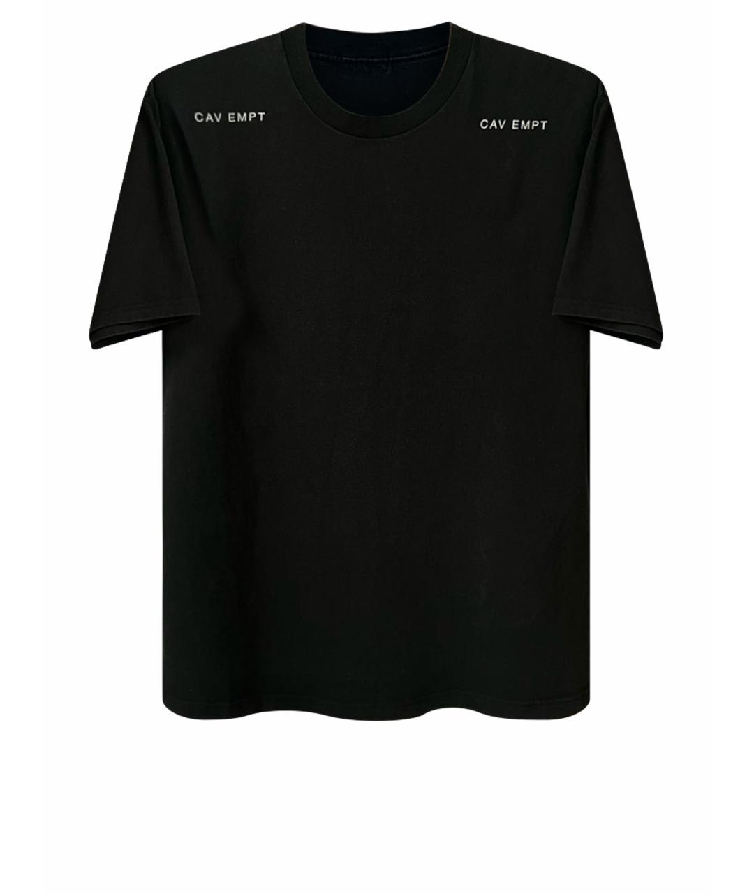 CAV EMPT Черная хлопковая футболка, фото 1