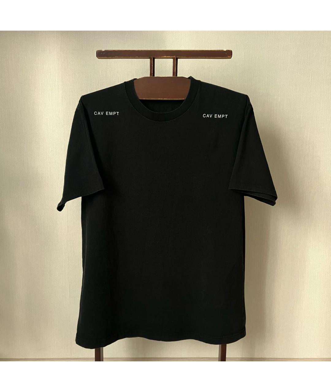 CAV EMPT Черная хлопковая футболка, фото 4