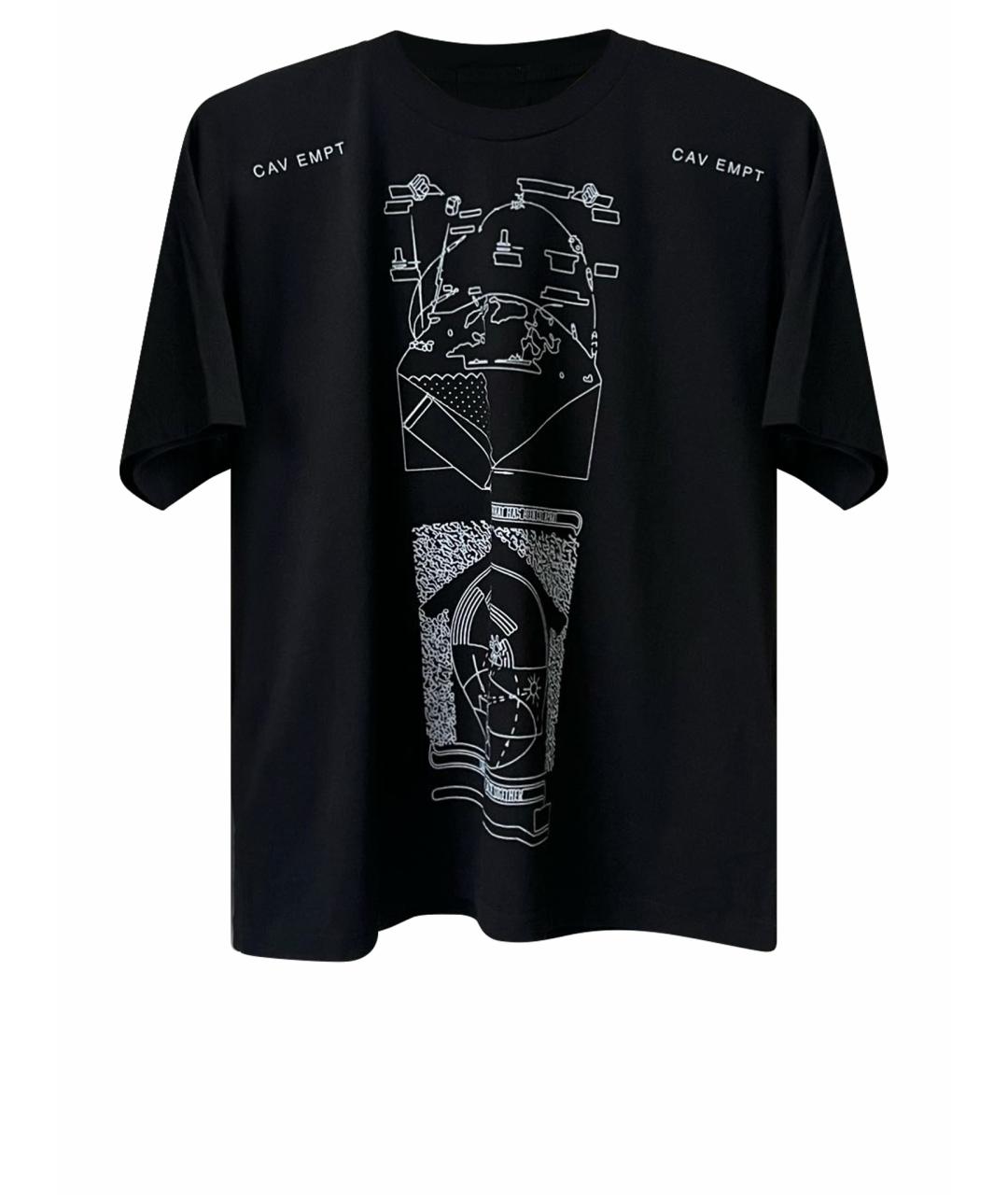 CAV EMPT Черная хлопковая футболка, фото 1