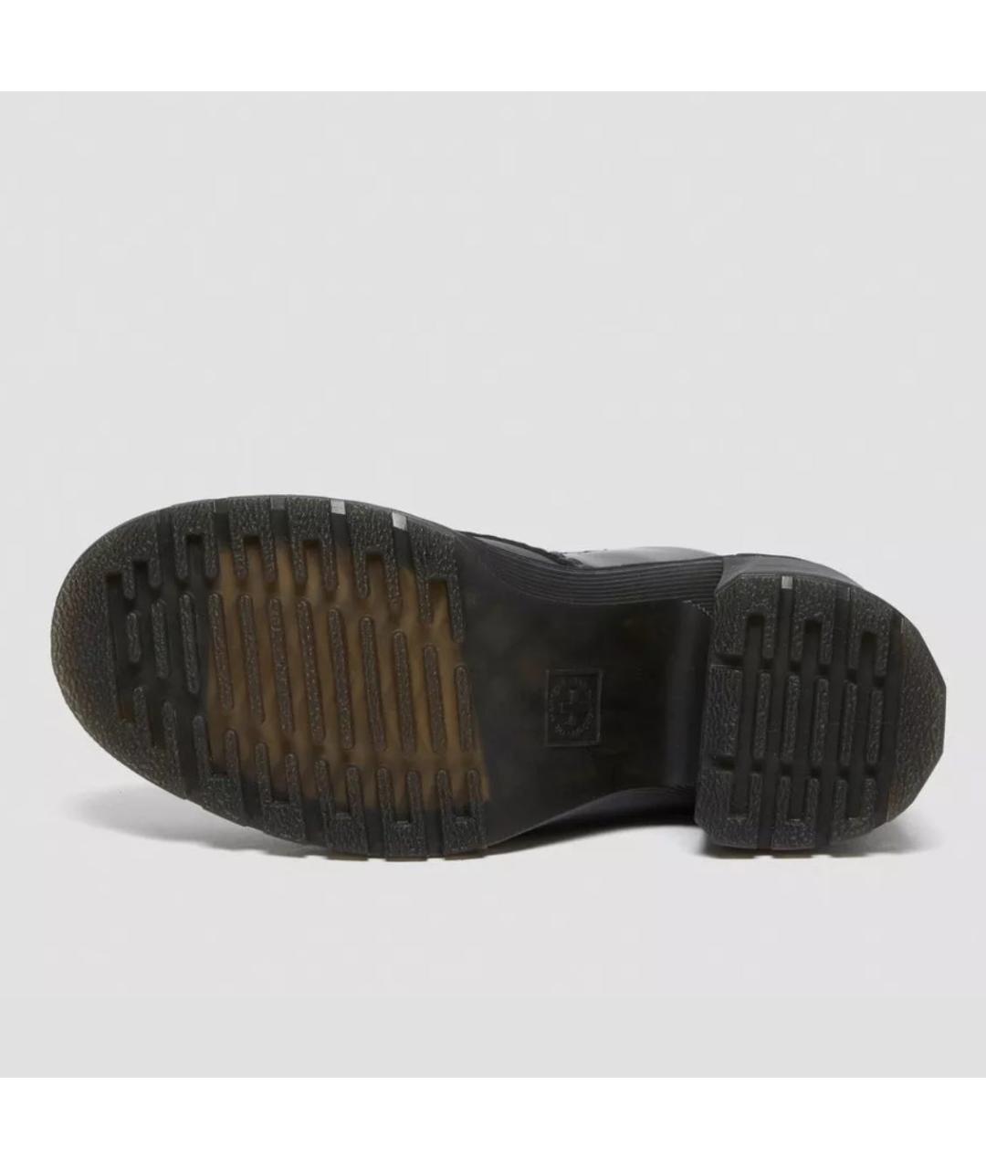DR. MARTENS Черные кожаные ботинки, фото 4