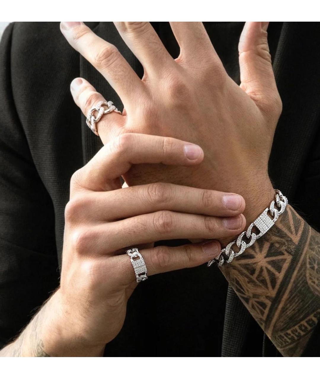 APM Monaco Серебрянный серебряный браслет, фото 2