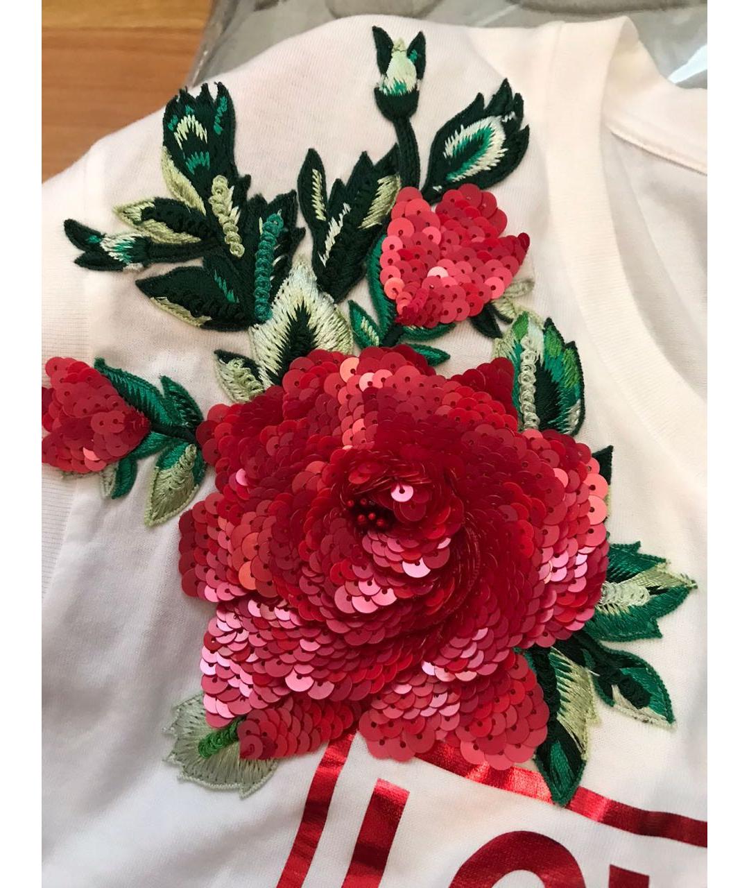 DOLCE&GABBANA Белая хлопковая майка, фото 4