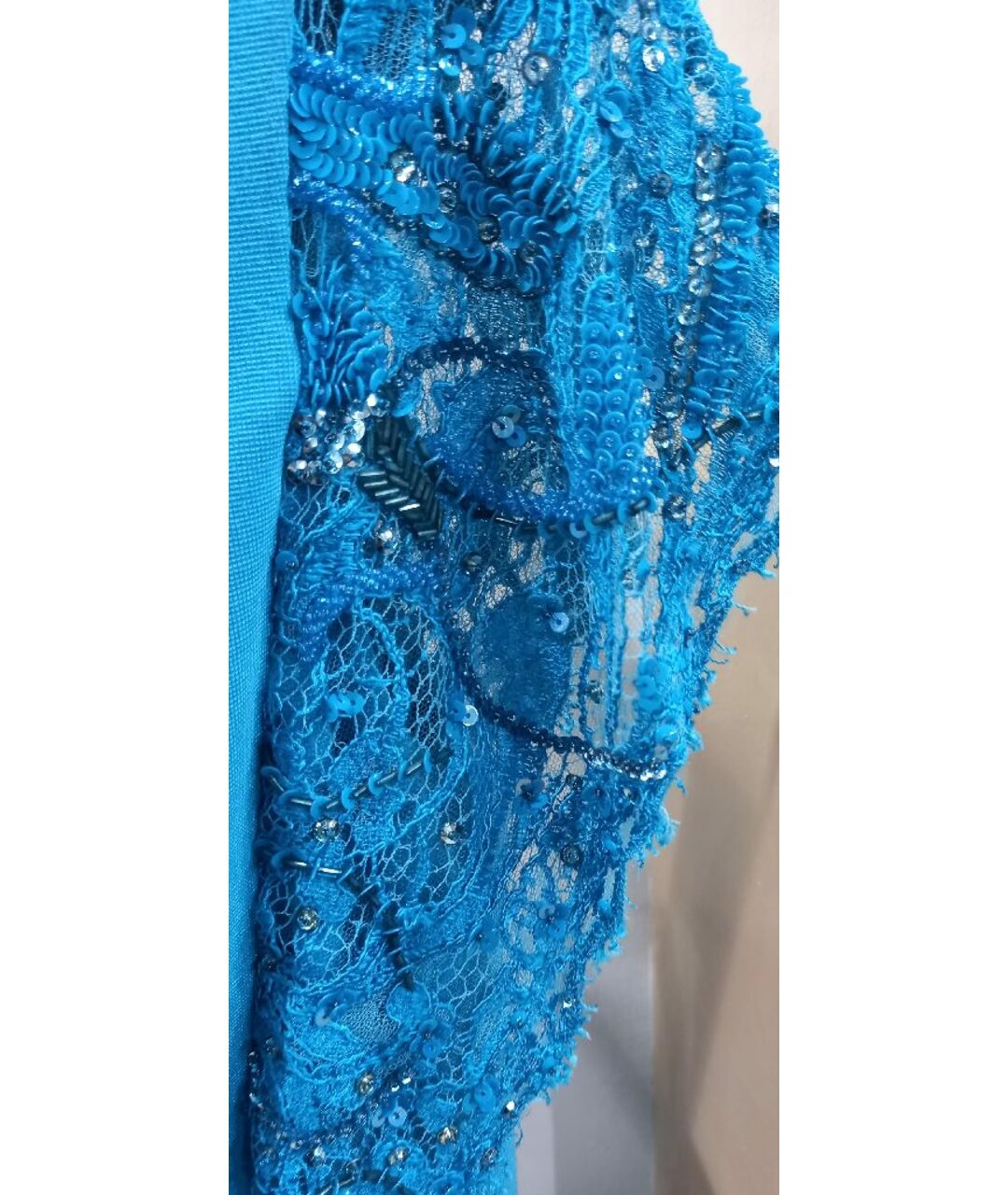 EMILIO PUCCI Голубое вискозное коктейльное платье, фото 5