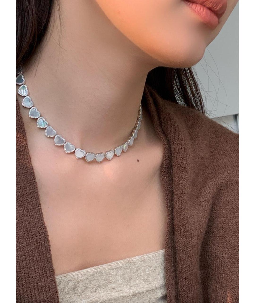 APM Monaco Серебряное серебряное колье, фото 7