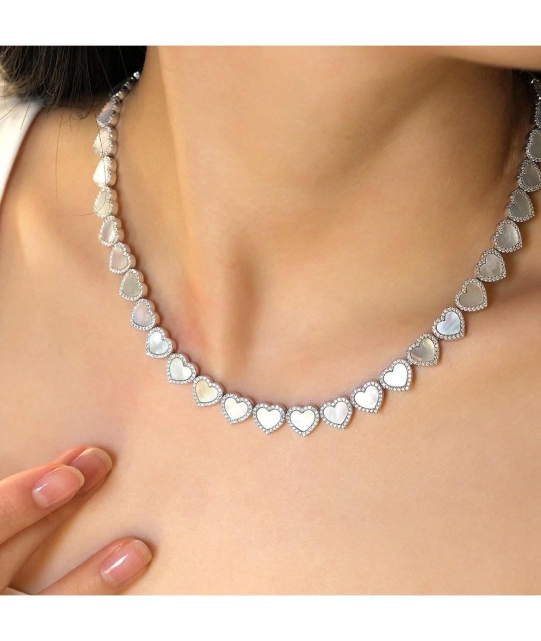 APM Monaco Серебряное серебряное колье, фото 3