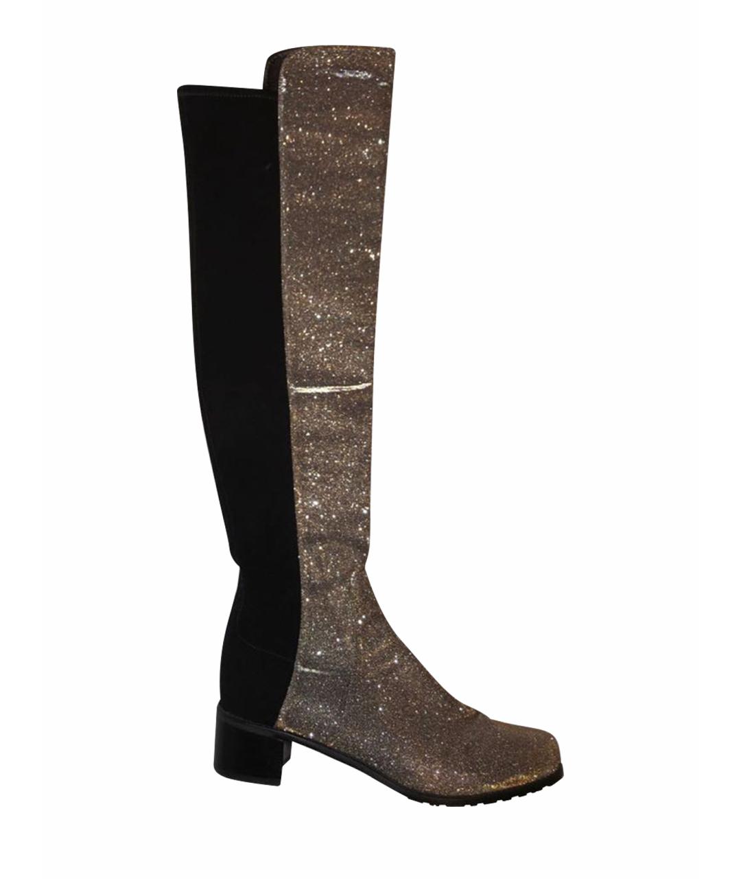 STUART WEITZMAN Черные ботфорты, фото 1