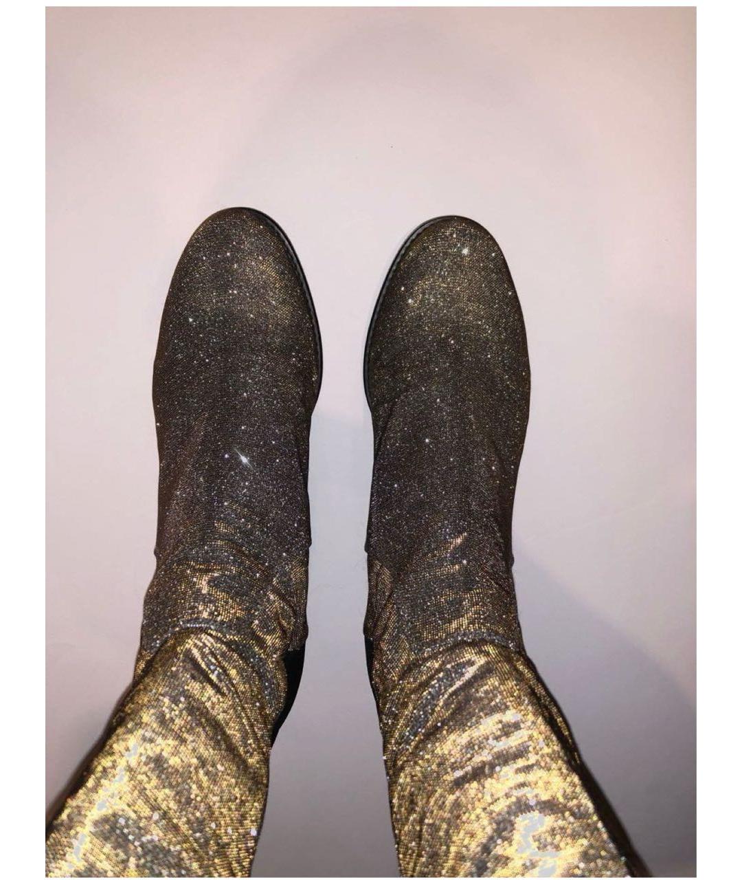 STUART WEITZMAN Черные ботфорты, фото 3