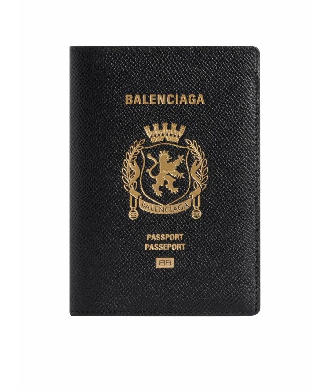 BALENCIAGA Черный кошелек, фото 1