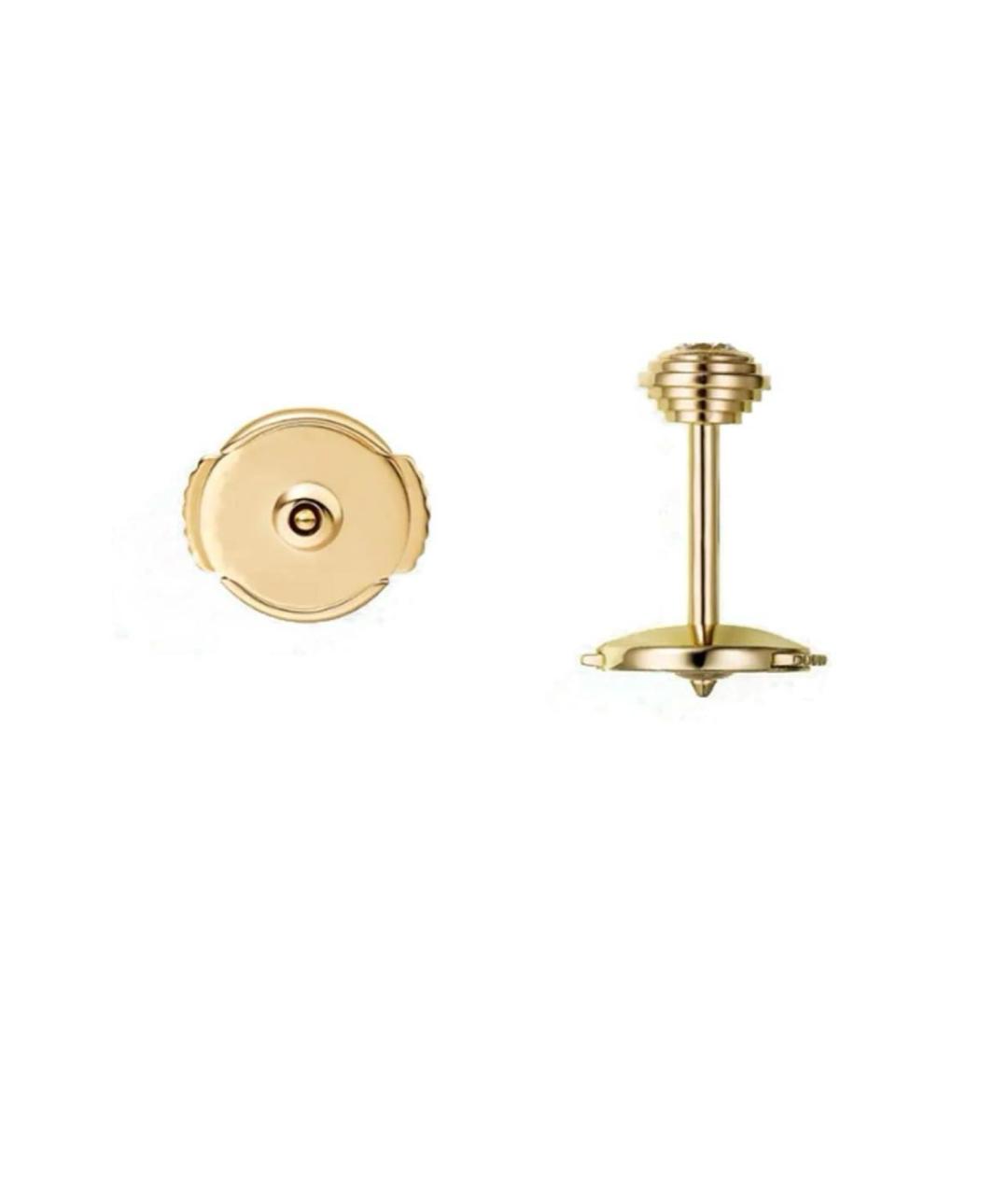 CARTIER Золотые серьги из желтого золота, фото 3
